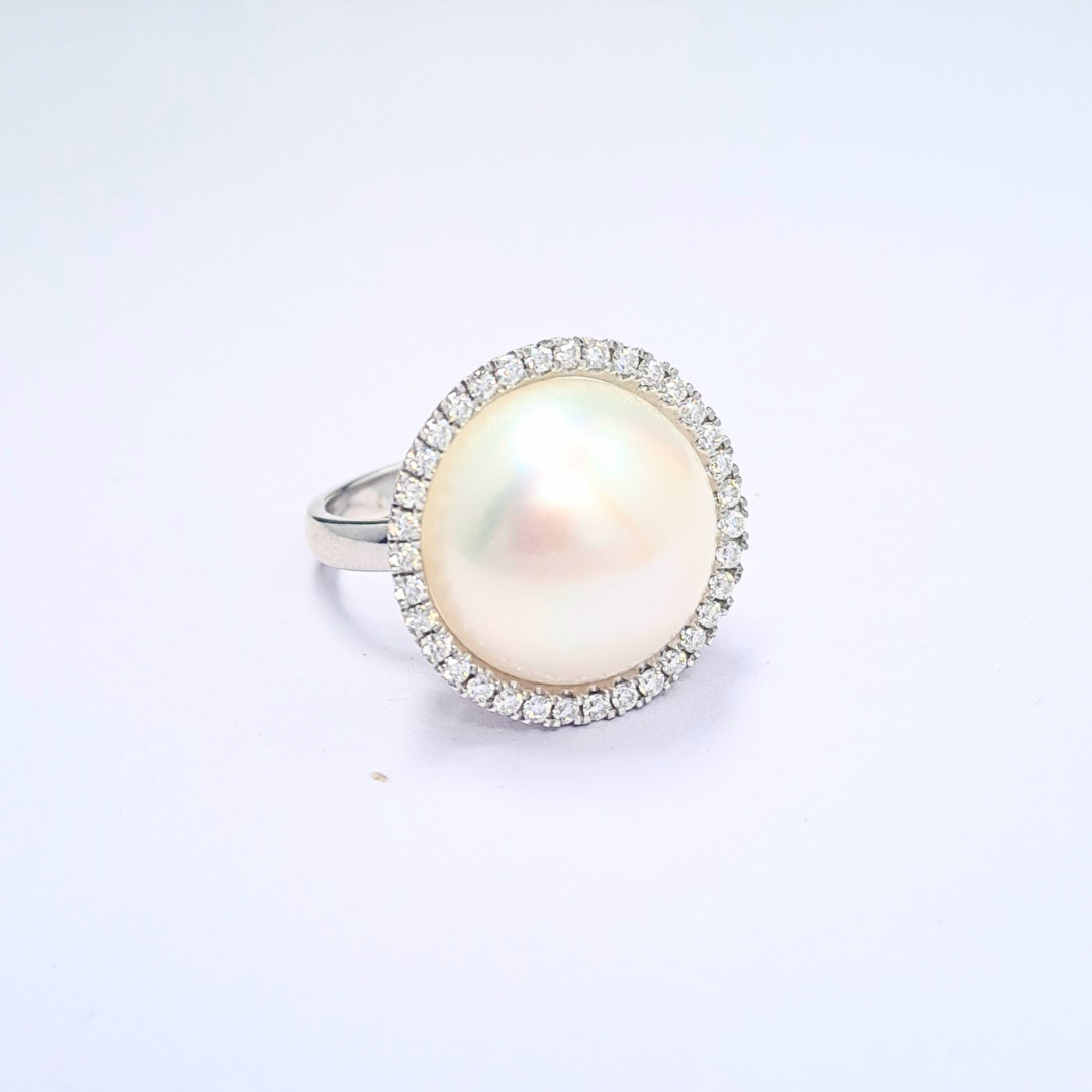 Baroque Pearl Ring