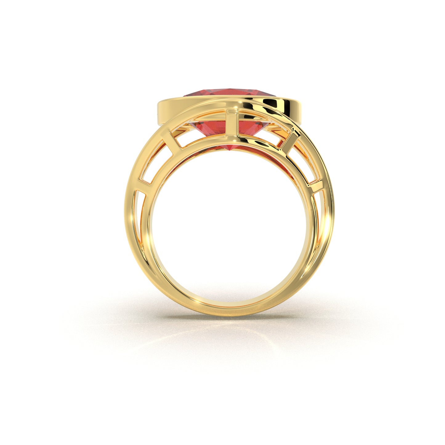 Amara Ring - Ruby