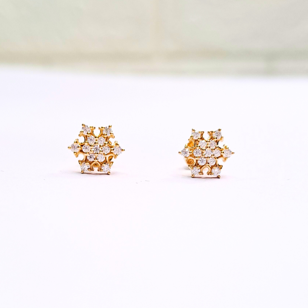 Nainika Diamond Earrings (0.23CT)