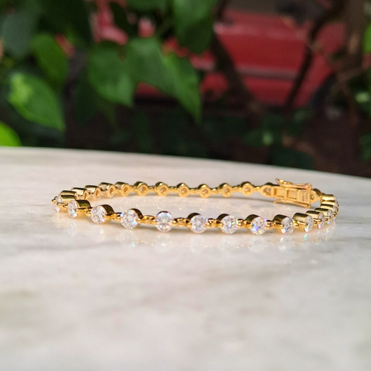 Single Prong Tennis Bracelet (3.9 to 5ct)
