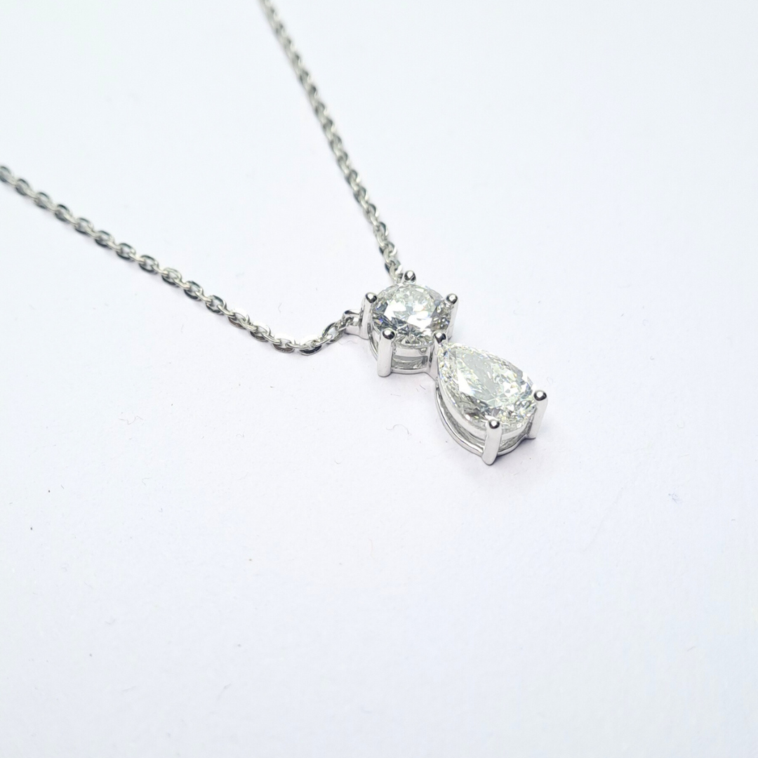Sita Lab diamond Pendant by Vai Ra