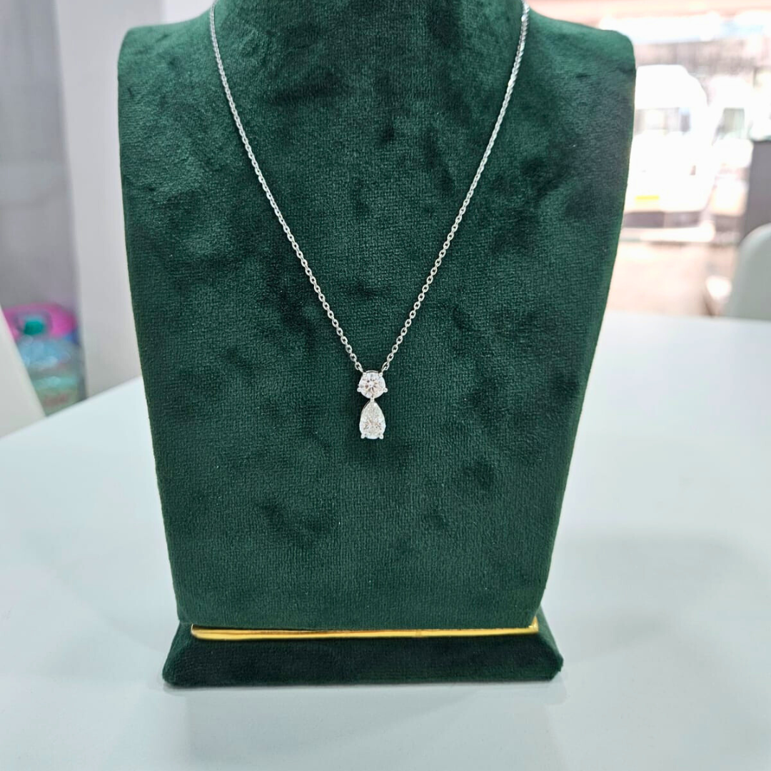 Sita Lab diamond Pendant by Vai Ra