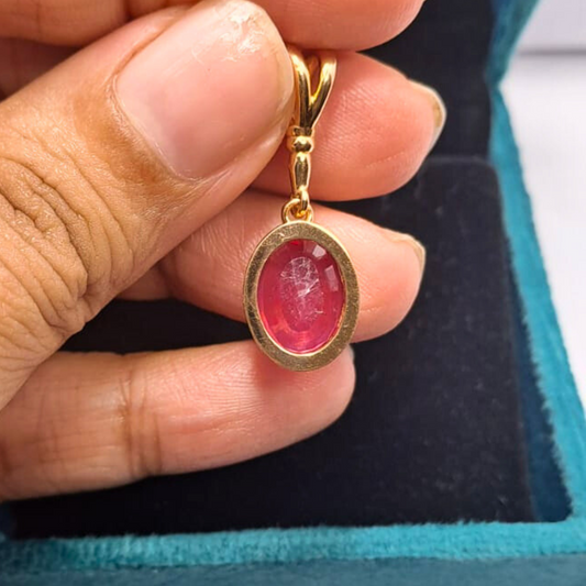 Hardy Ruby Pendant by Vai Ra