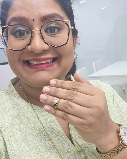 Pranaya Toi Et Moi Ring by Vai Ra