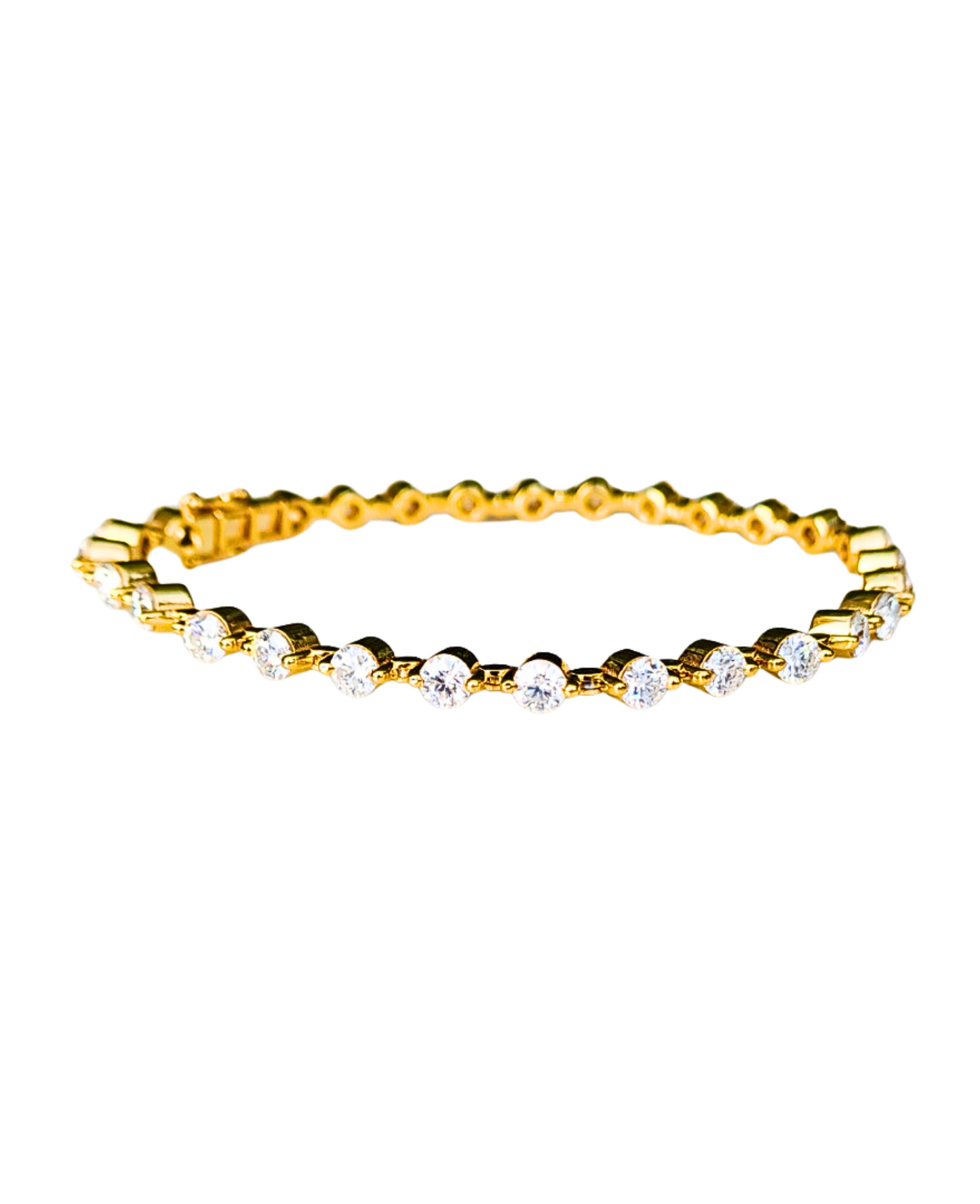 Single Prong Tennis Bracelet (3.9 to 5ct)