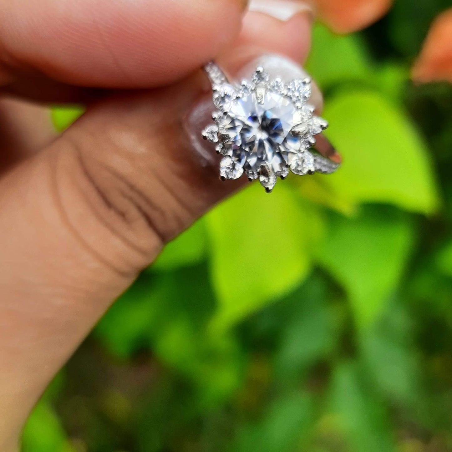 Sterling Snowflake (3.37 CT)