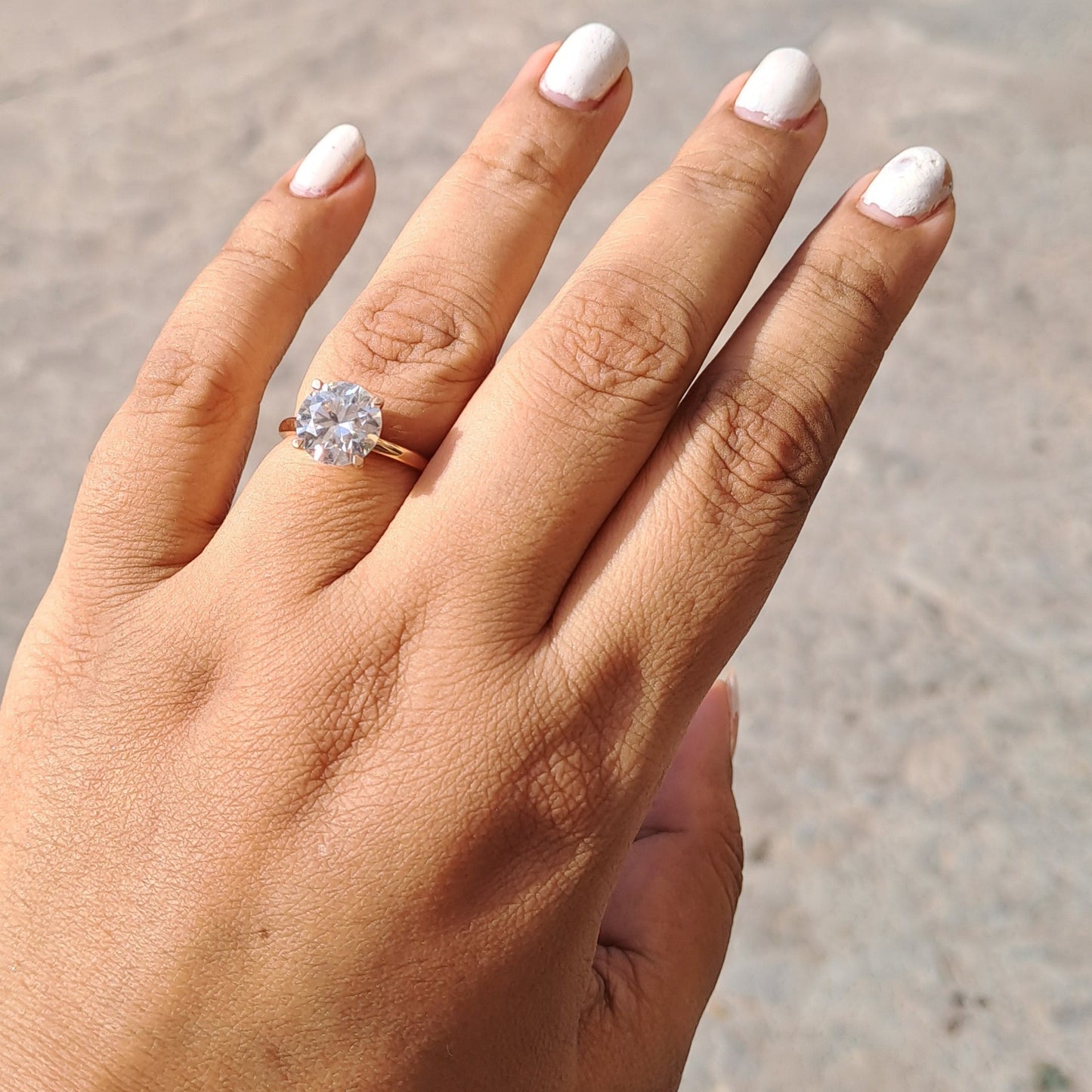 Ahana Solitaire Ring (3 CT)