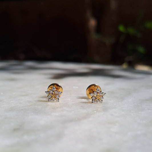 Moissanite Diamond Earring