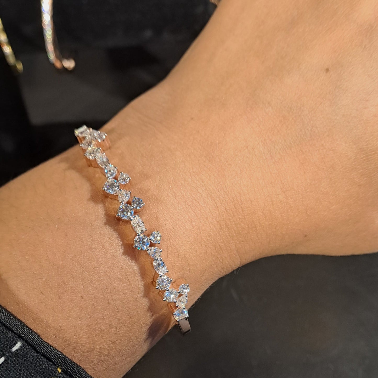 Dazzle Bangle (4.32 CT)