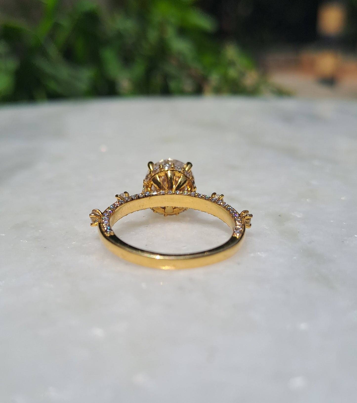 Moissanite Ring