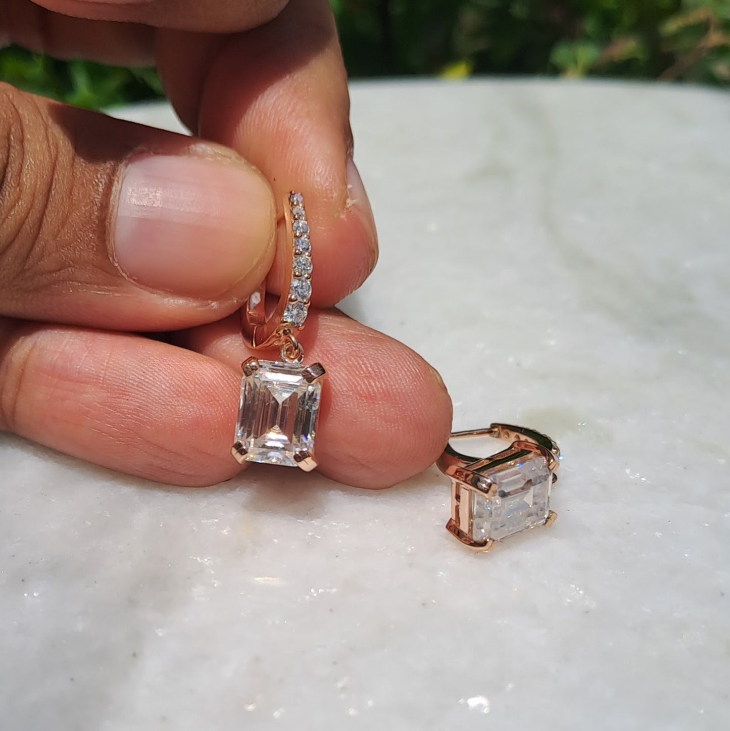 Hazel Drop Earrings (6.03 CT)