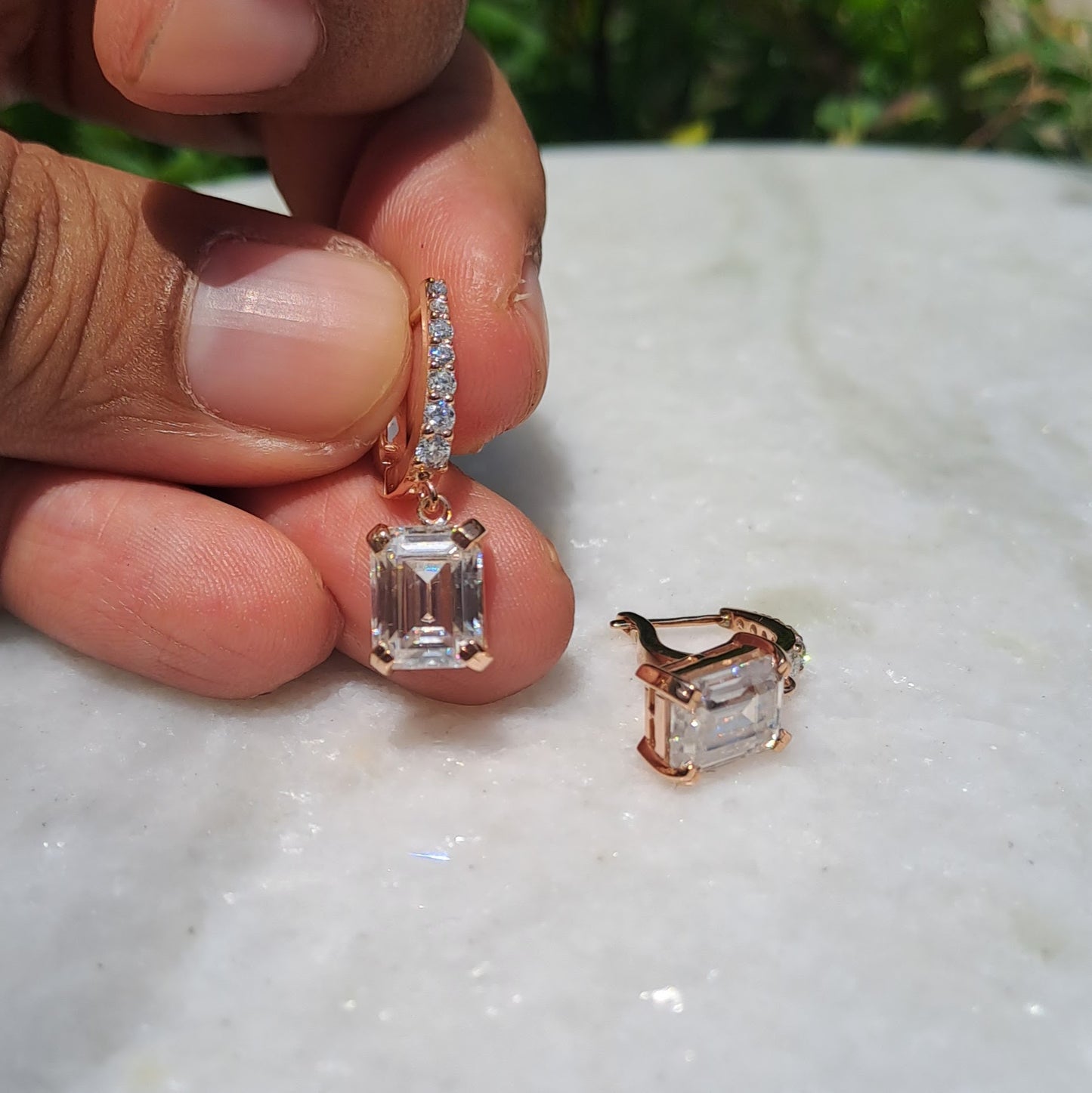 Hazel Drop Earrings (6.03 CT)