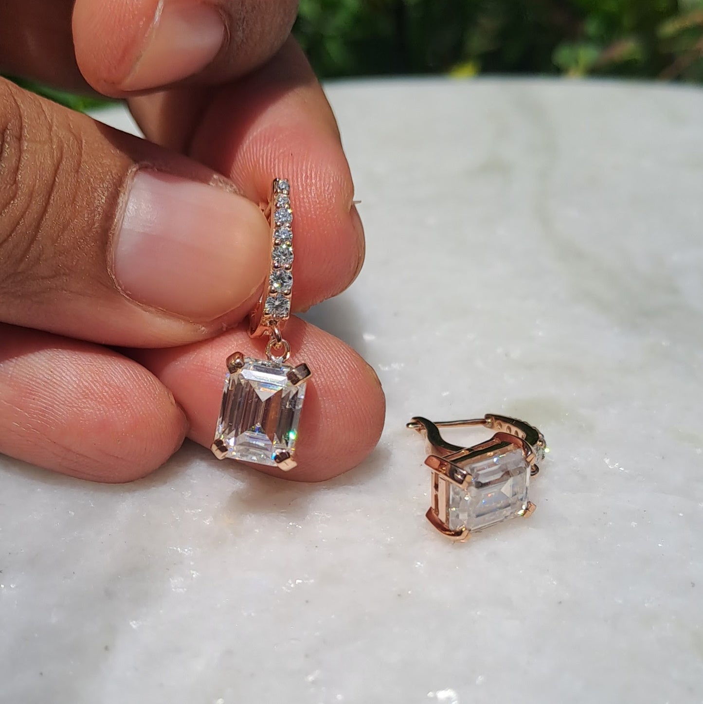 Hazel Drop Earrings (6.03 CT)
