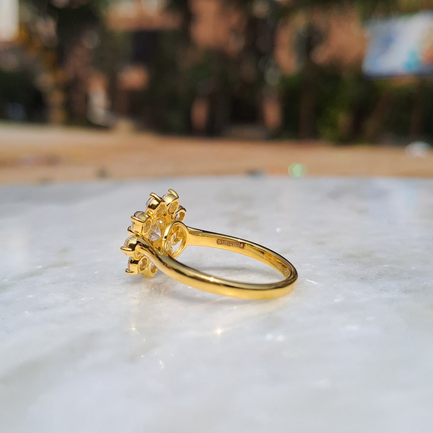 Moissanite Diamond Ring