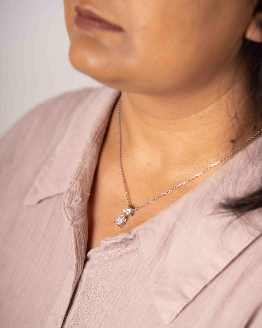 Sita Lab diamond Pendant by Vai Ra