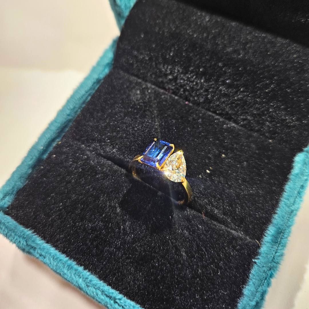 Shyama Toi Et Moi Ring (Blue Sapphire)
