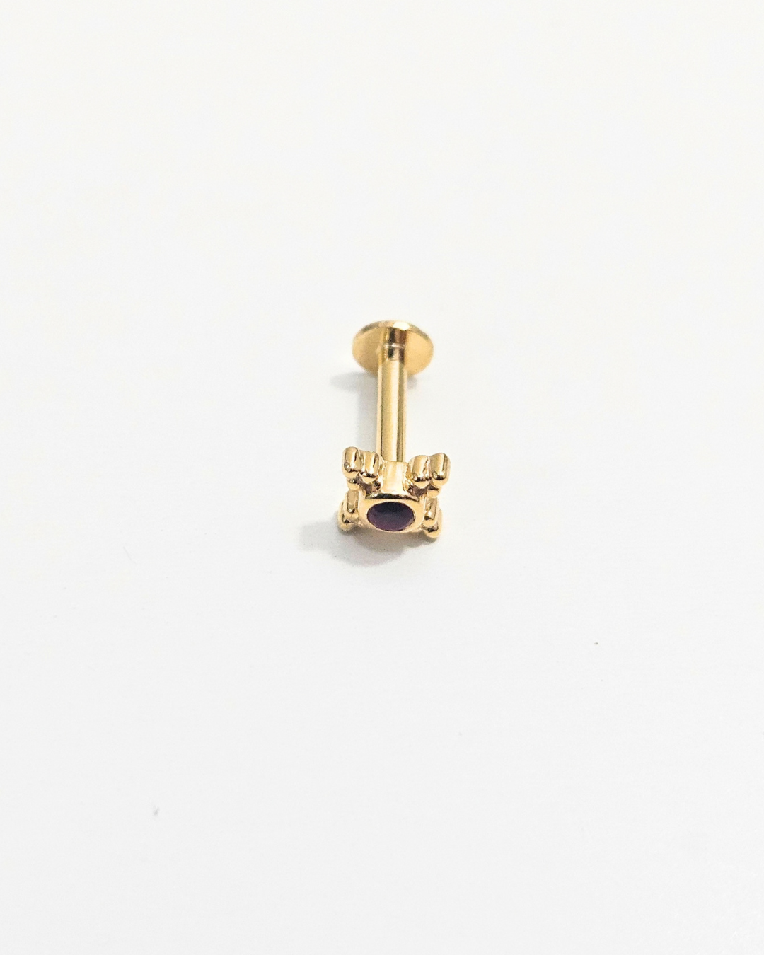 Manikya Ruby Helix Earring and Nosepin