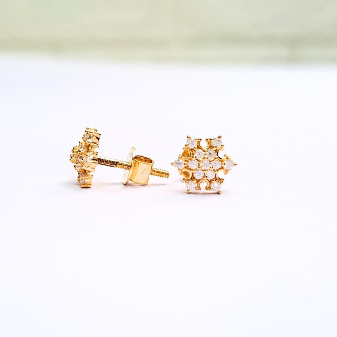 Nainika Diamond Earrings (0.23CT)