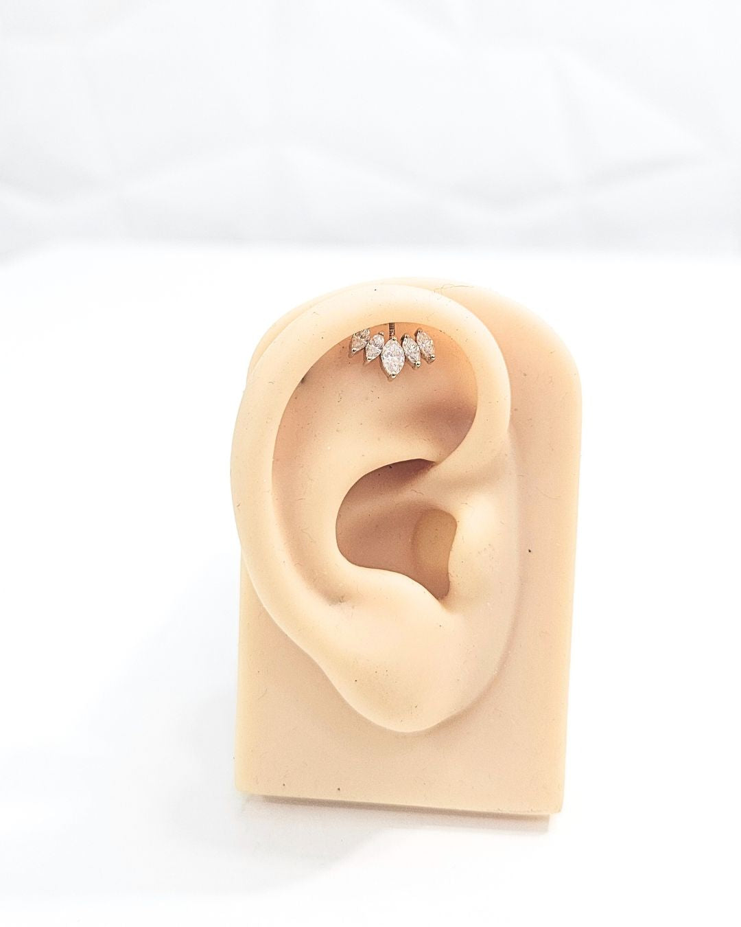 Lotus Fixed Cluster Bugadi Piercing Earring