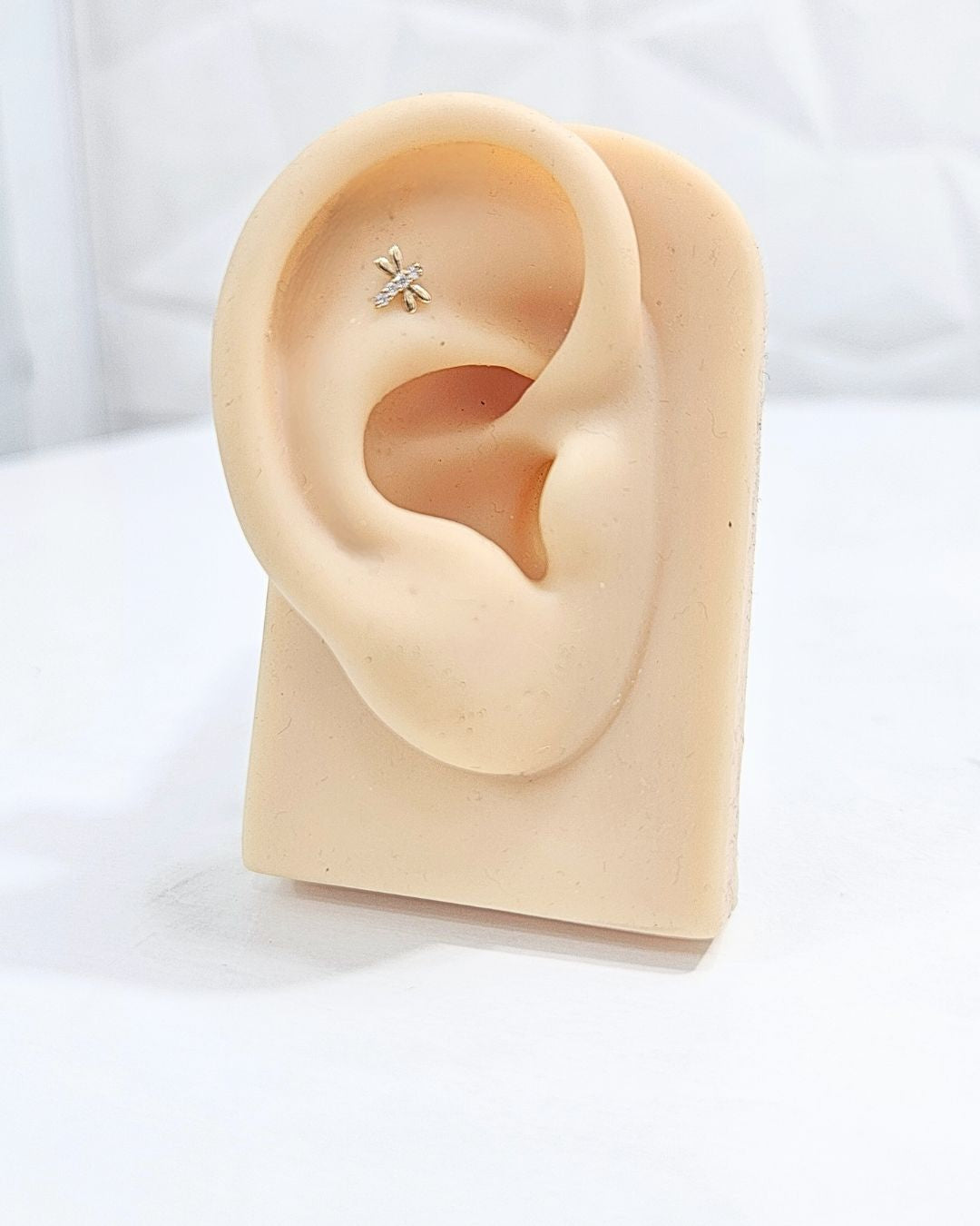 Dragonfly Piercing Earrings and nose pin