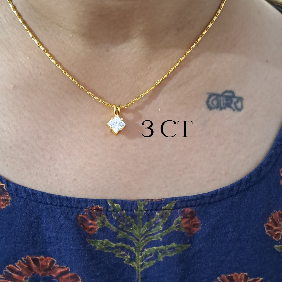 Regina Princess Pendant (0.5 CT to 5 CT)