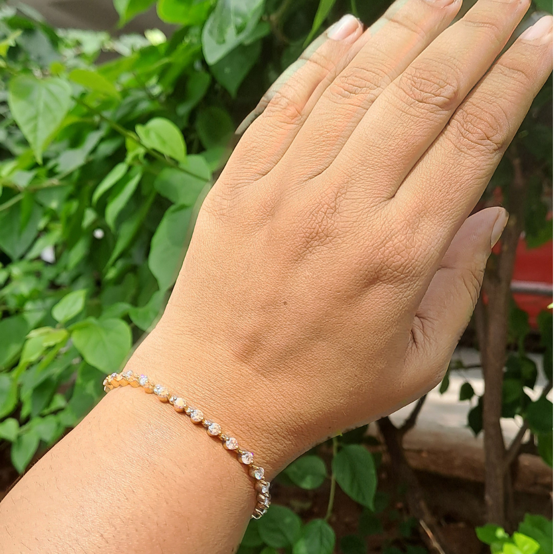 Single Prong Tennis Bracelet (3.9 to 5ct)