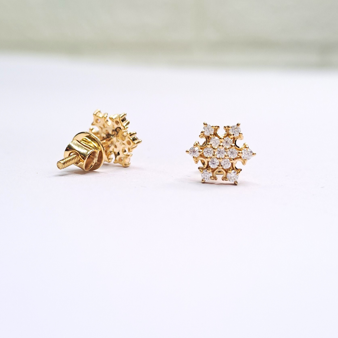 Nainika Diamond Earrings (0.23CT)