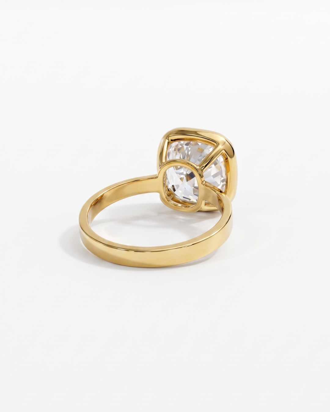 Arvine Statement Ring 10 CT by Vai Ra in Old Miner Cut