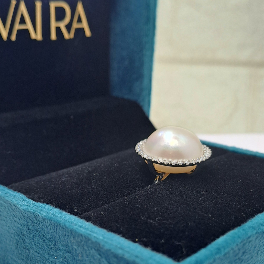 Baroque Pearl Ring