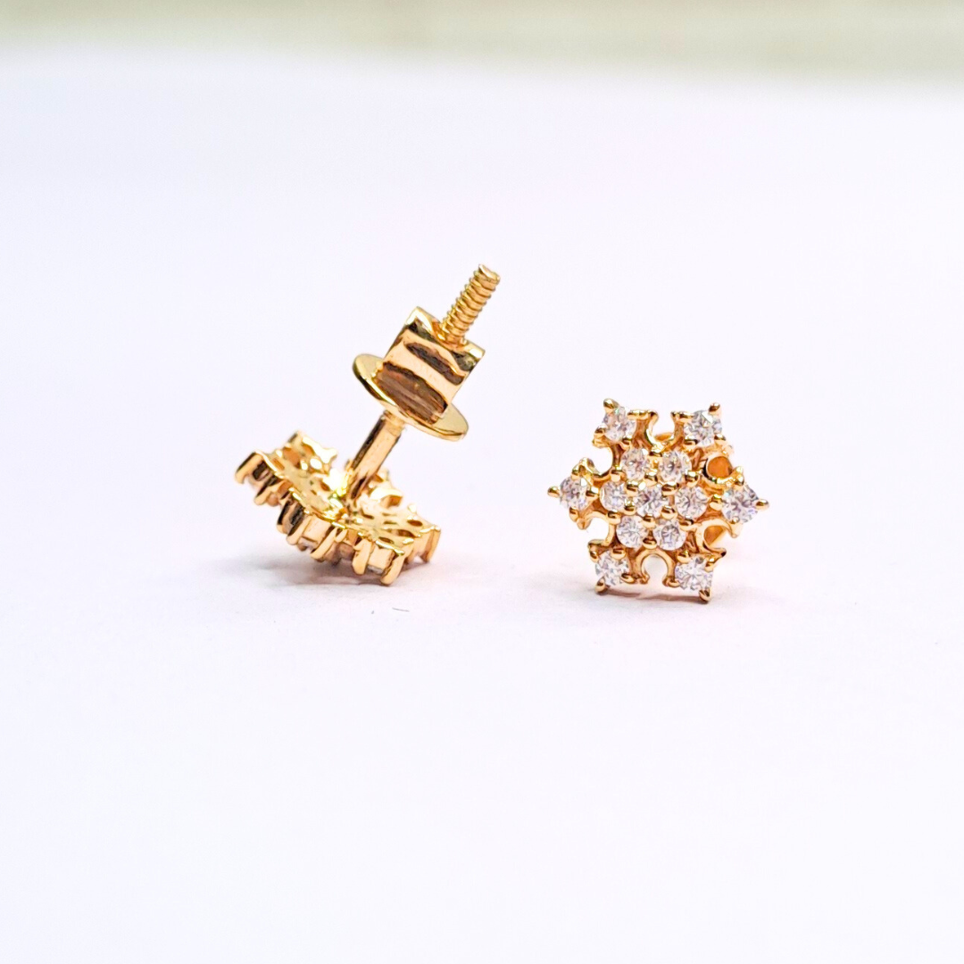 Nainika Diamond Earrings (0.23CT)