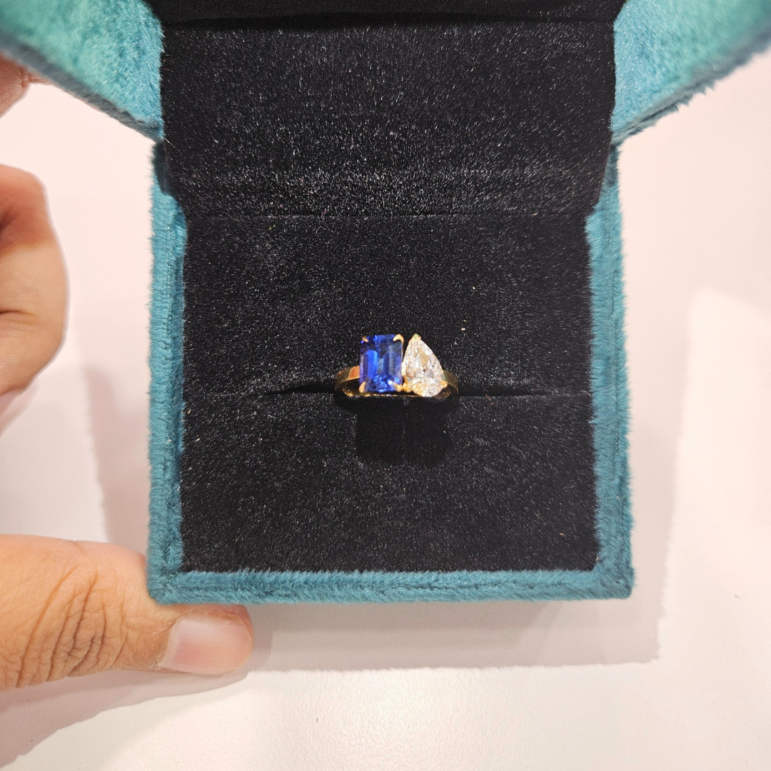 Shyama Toi Et Moi Ring (Blue Sapphire)