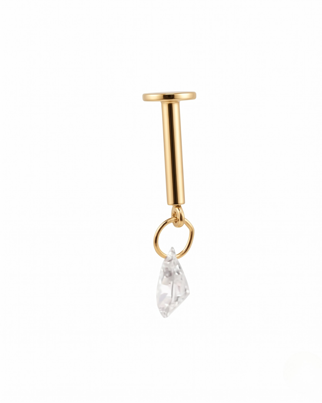 Floating Pear - Piercing Earring