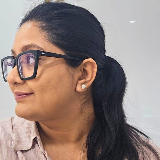 Three Prong Ear Rings by Vai Ra