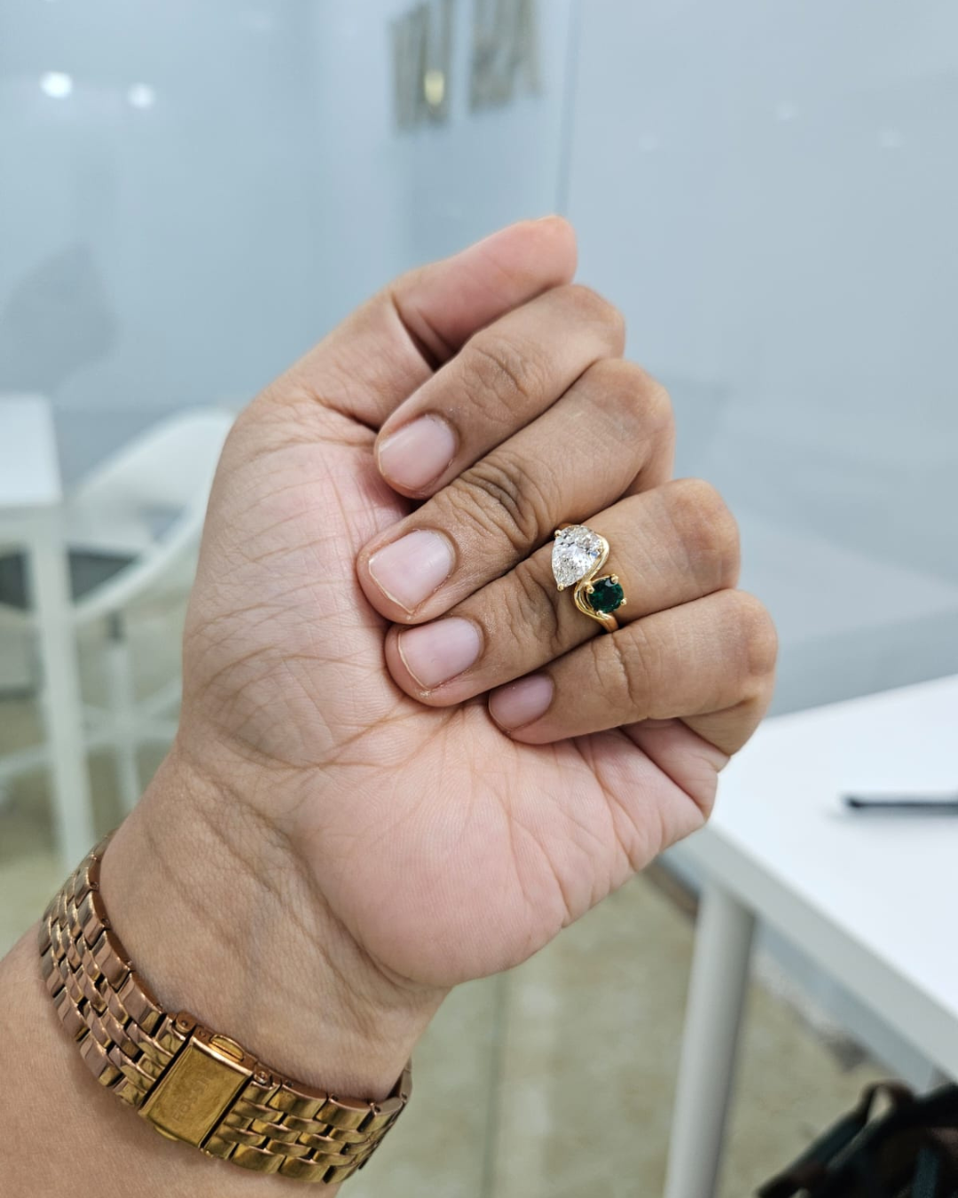 Pranaya Toi Et Moi Ring by Vai Ra