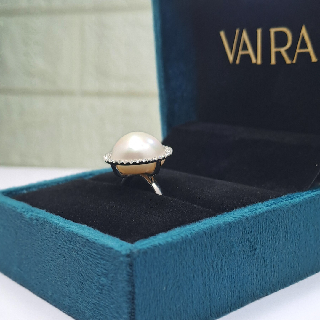 Baroque Pearl Ring
