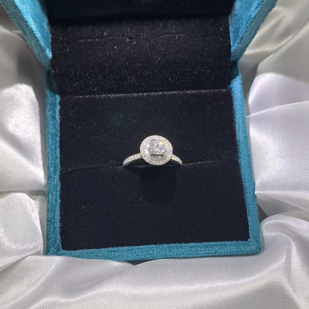 Taruni Halo 1 CT Diamond Engagement Ring