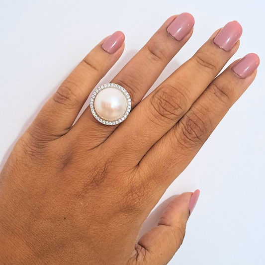 Baroque Pearl Ring