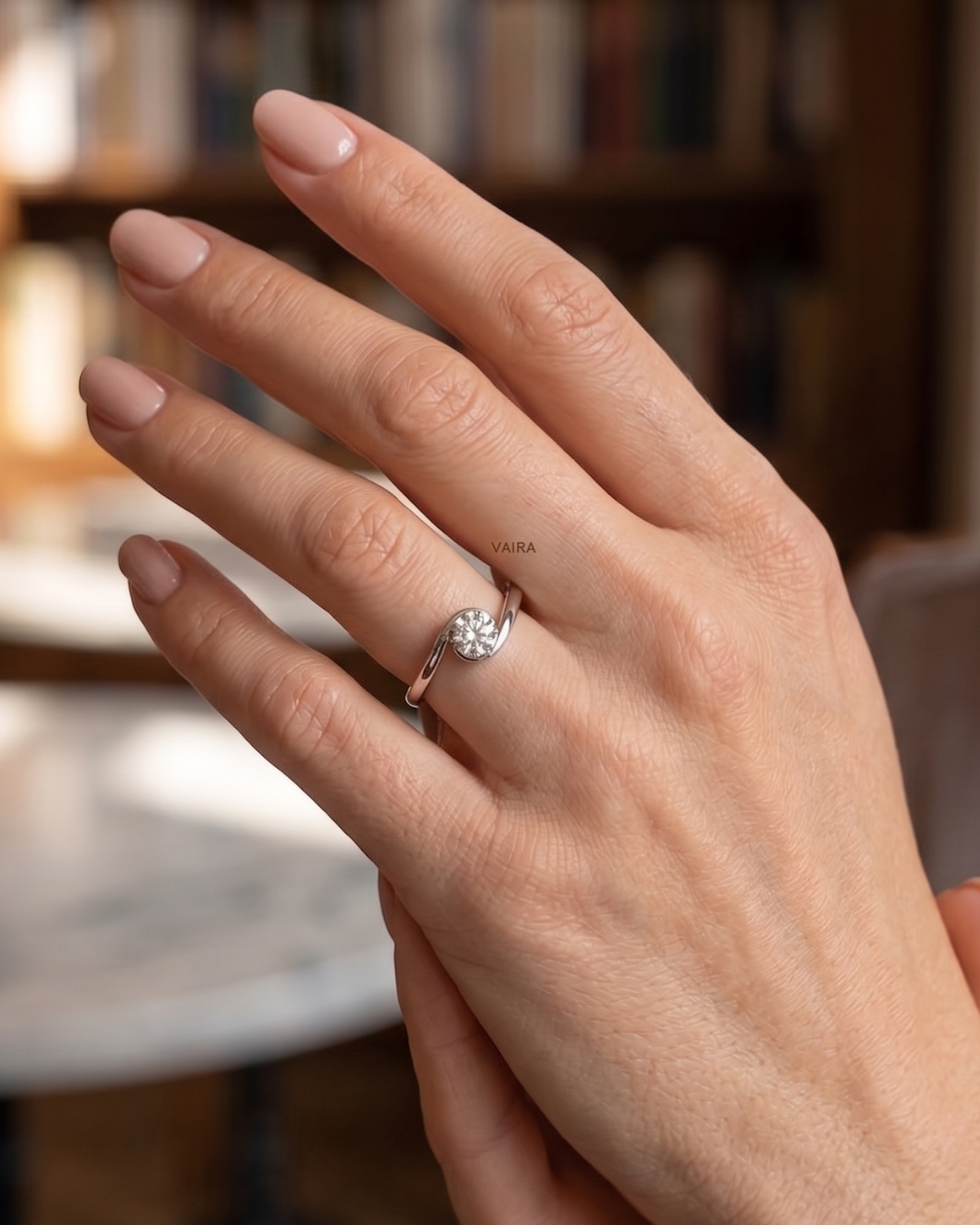 Surya Mani Astrological Ring in Sapphire by Vai Ra