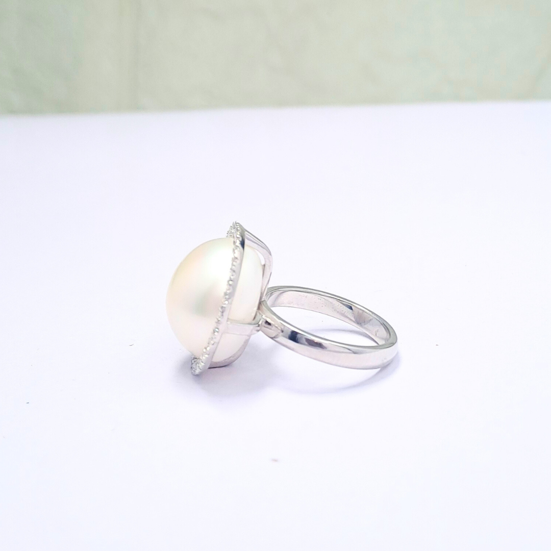 Baroque Pearl Ring
