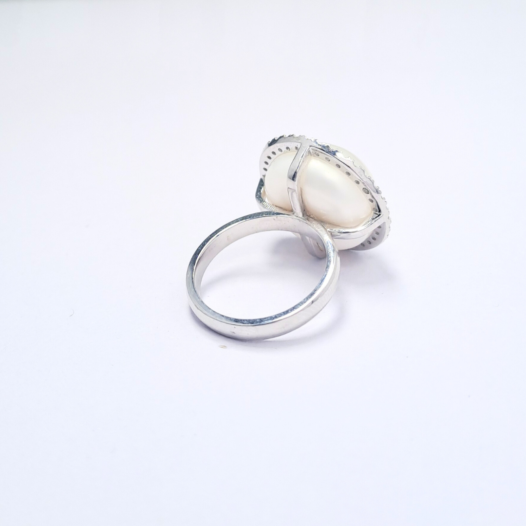Baroque Pearl Ring