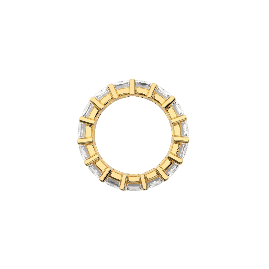 Emerald Eternity Ring - 13.16 CT