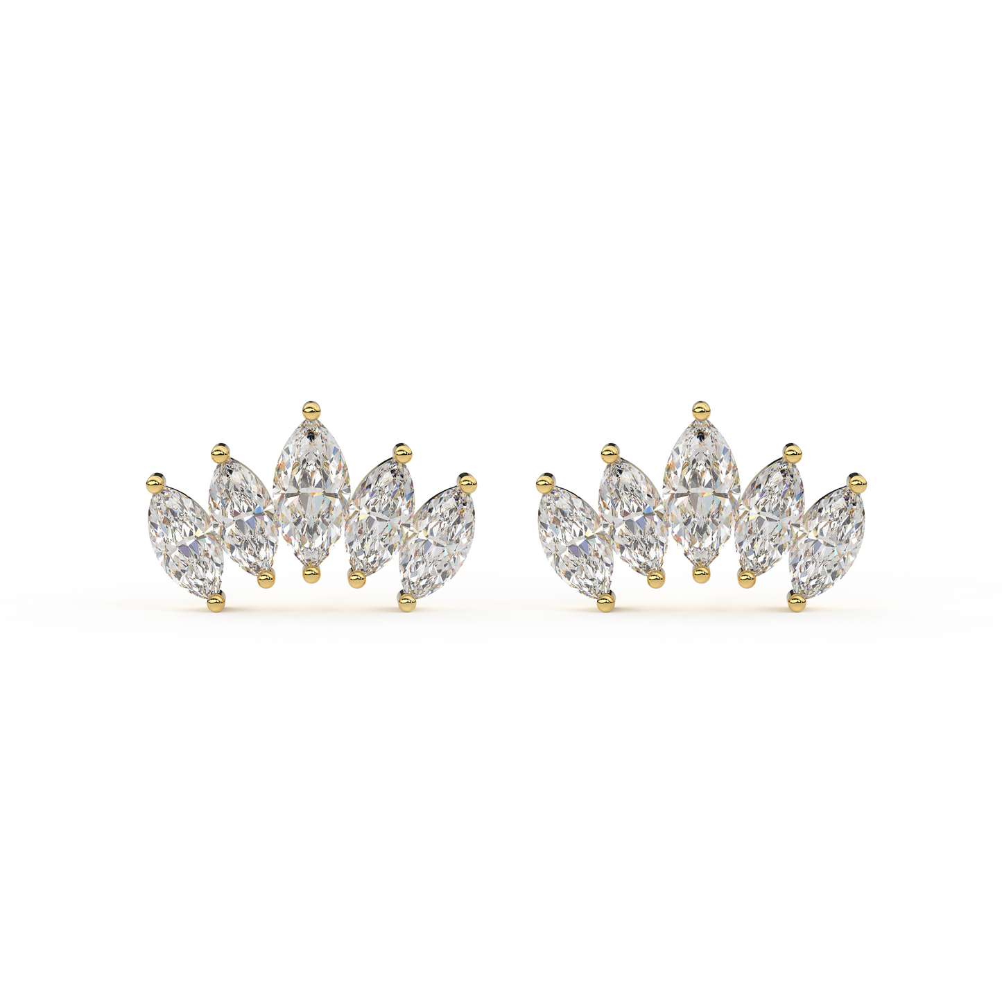 Lotus Piercing Earrings