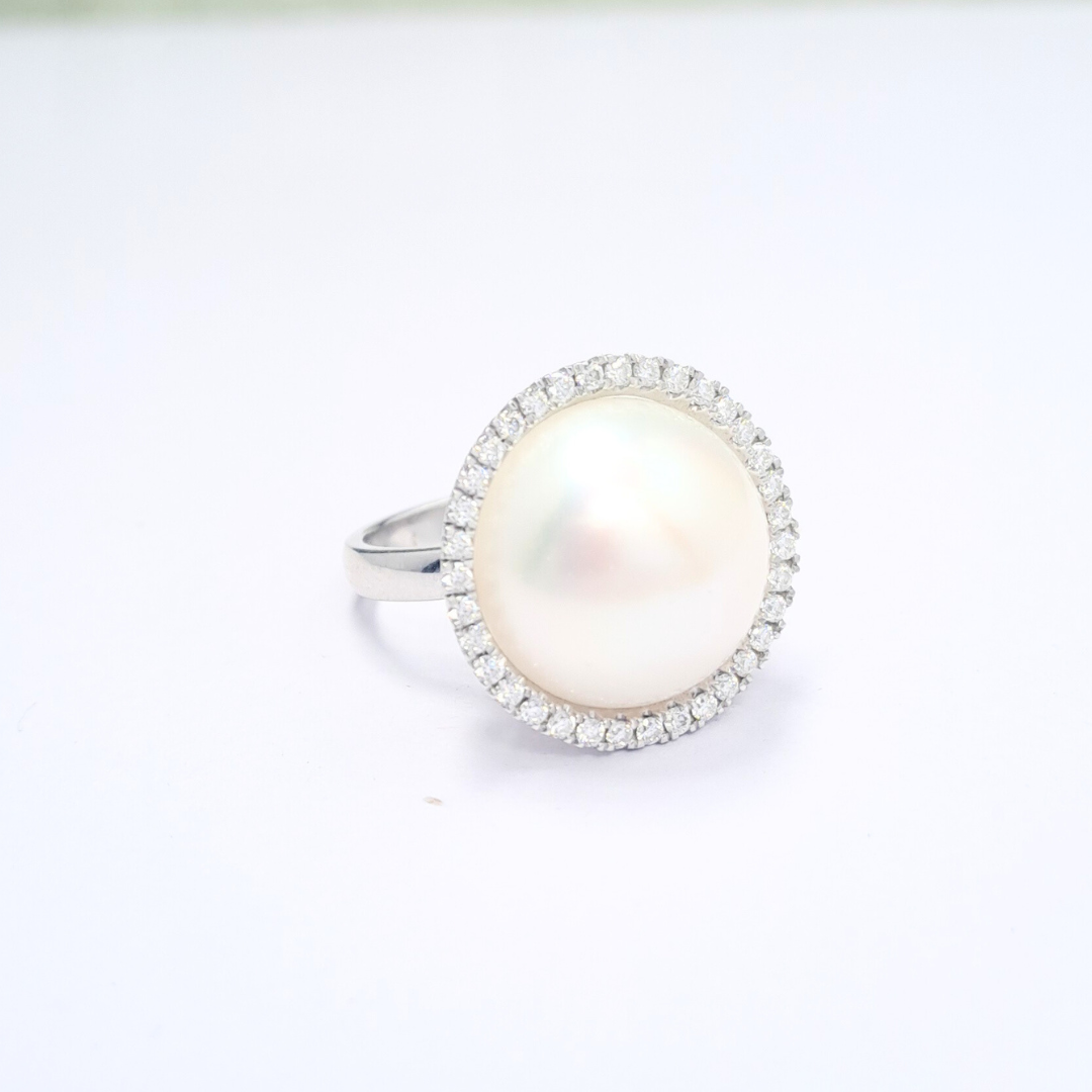 Baroque Pearl Ring