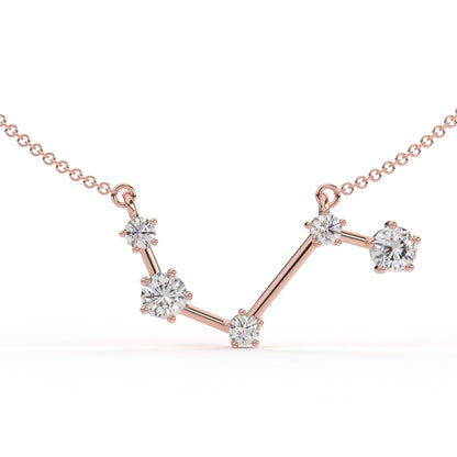 Aries Constellation Bracelet- Moissanite and Lab Diamond 