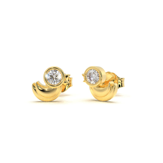 Ducky Earrings (0.14 CT)
