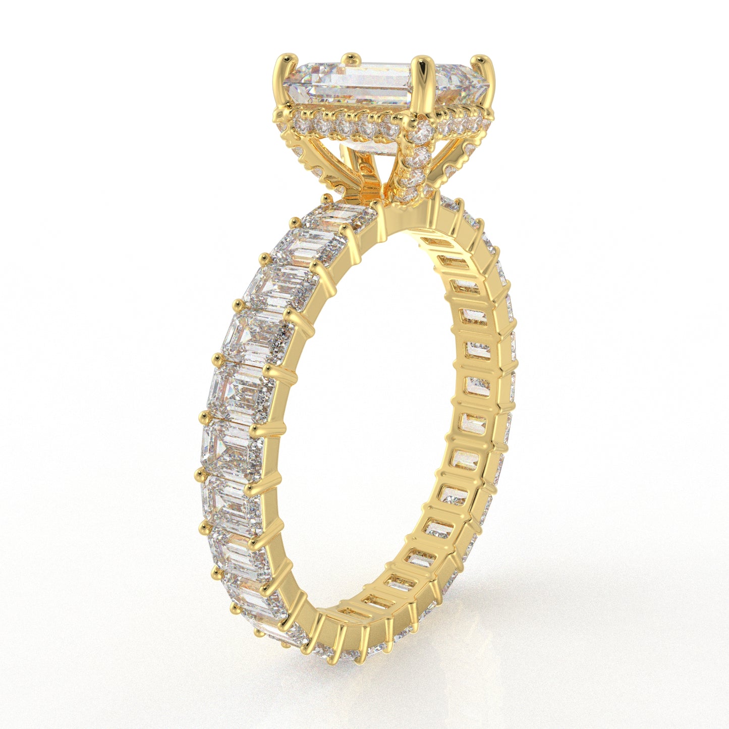 Juno Solitaire Ring 3.83 Carat