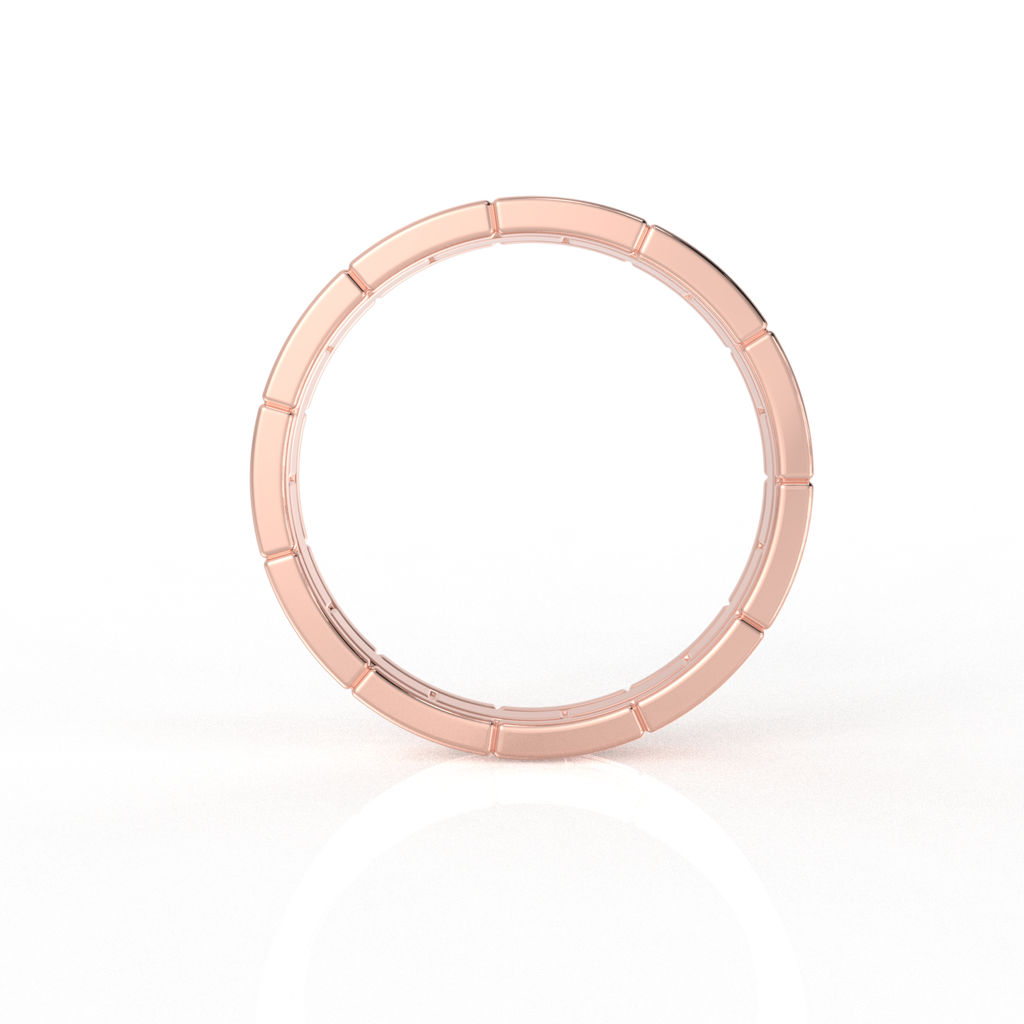 Karan Men's Band in Gold and Platinum by Vai Ra