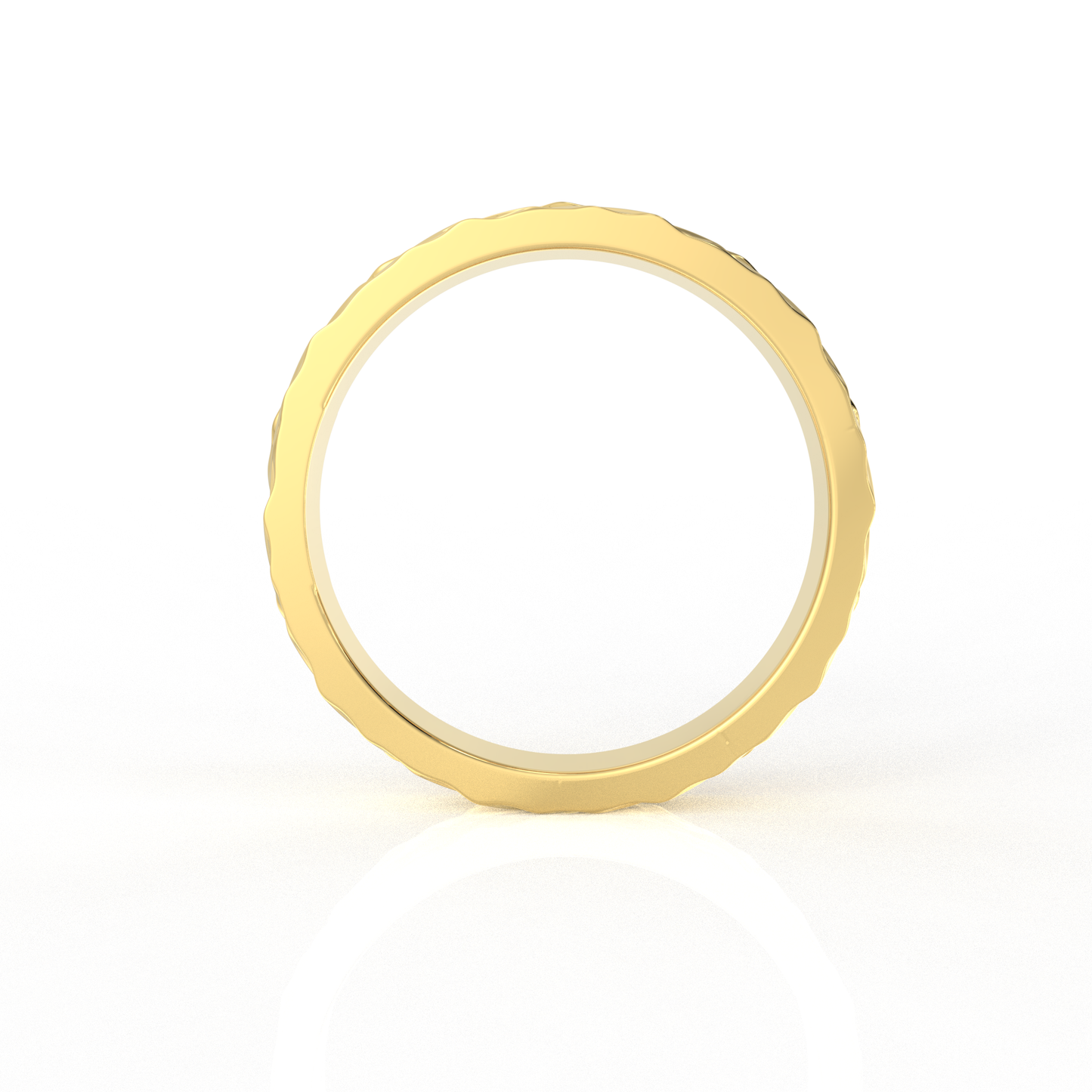 Yajna Men's Band in gold and Platinum by Vai Ra