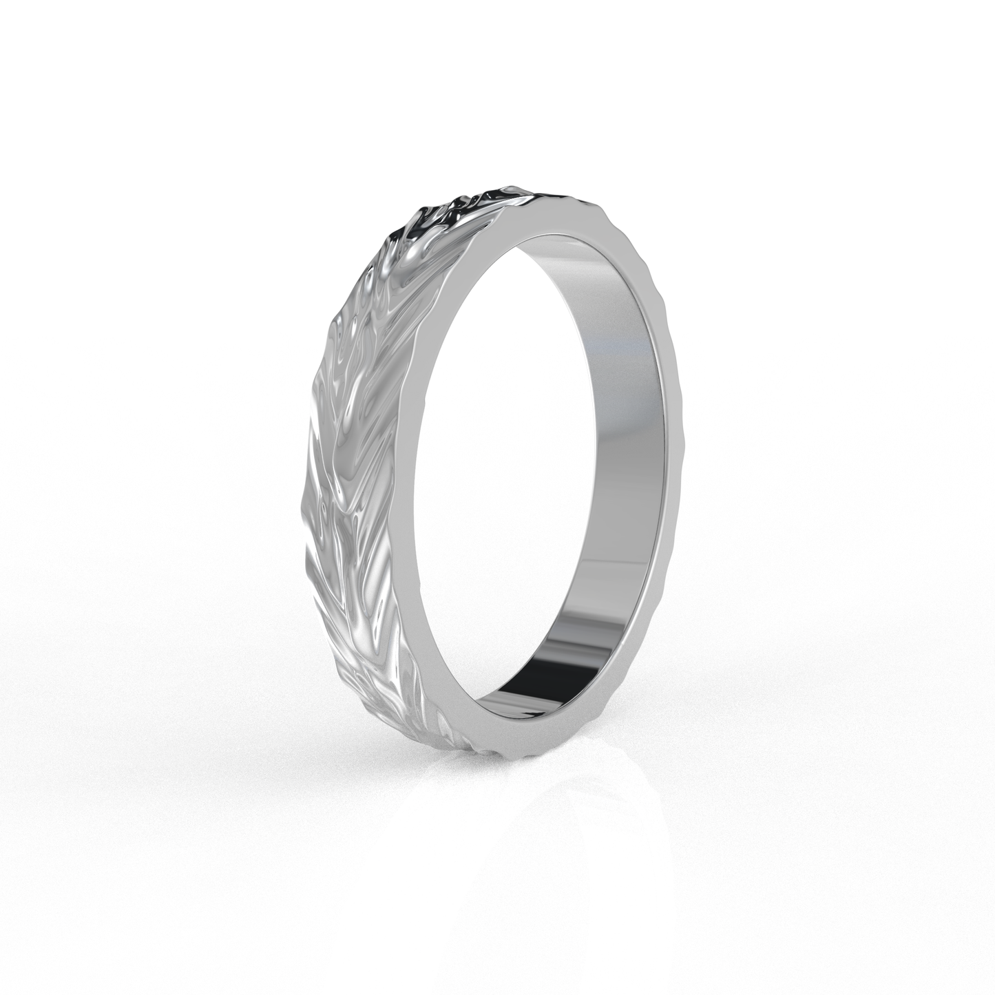 Yajna Men's Band in gold and Platinum by Vai Ra