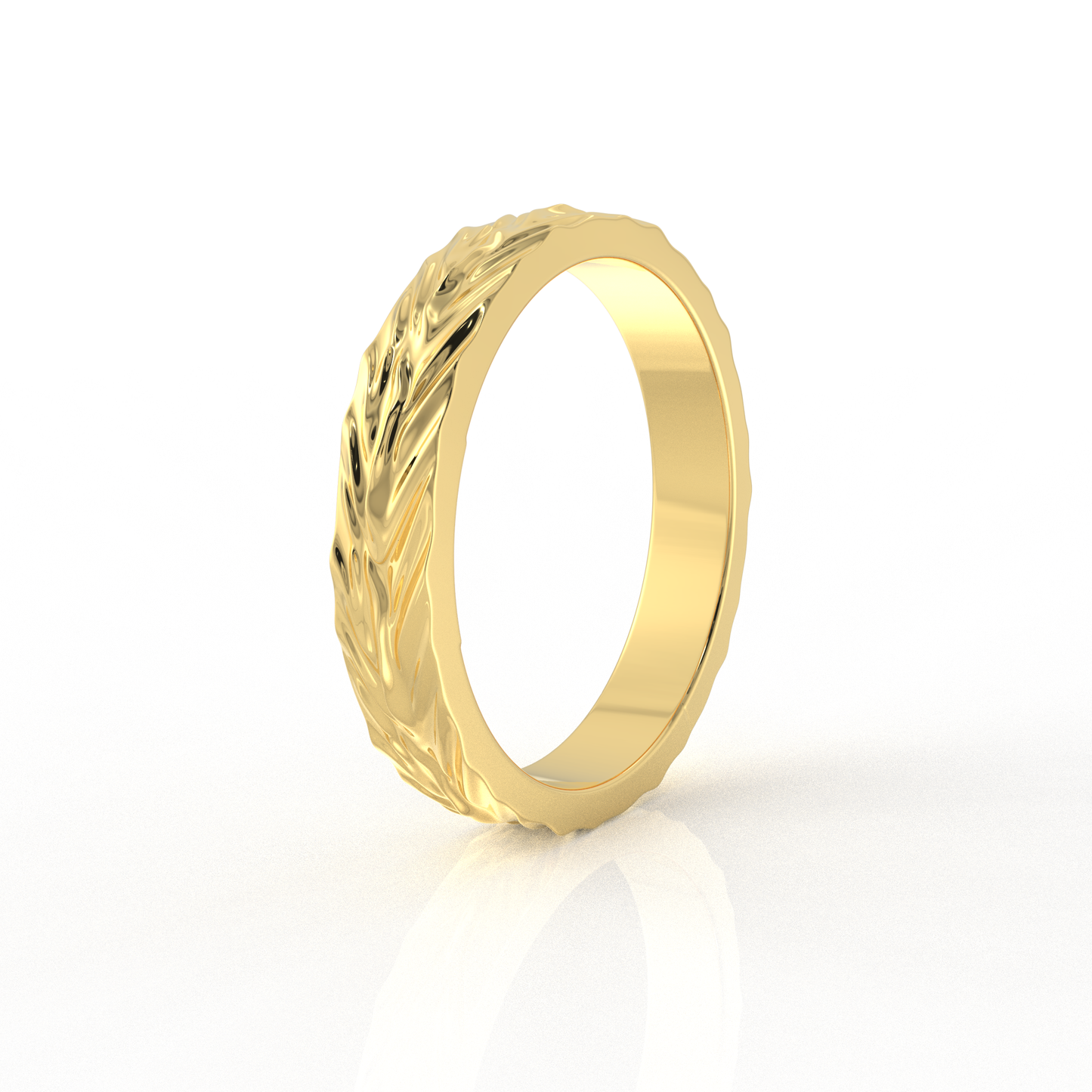 Yajna Men's Band in gold and Platinum by Vai Ra